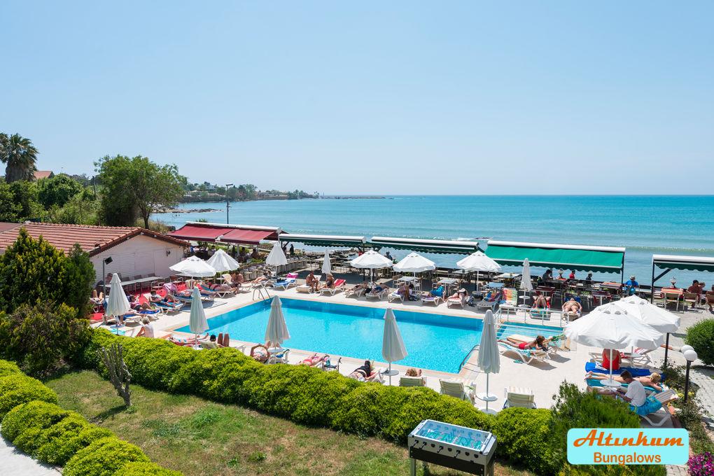 Altinkum Bungalows Side Exterior photo